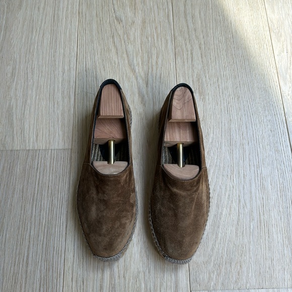 Saint Laurent Other - SAINT LAURENT - Suede raffia-sole espadrilles brown - Size 43 Men